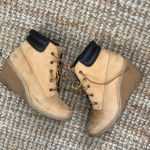 Timberland Wedge Booties